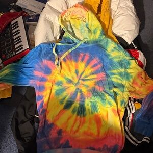 Vibrant Tie-Dye Hoodie